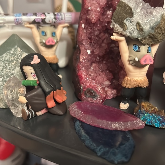 Demon Slayer Nezuko & Inosuke Gacha Figurines - Picture 8 of 11